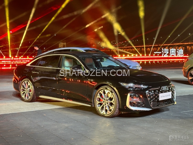 全新奥迪A6L亮相 造型更年轻运动/尺寸提升 搭载华为乾崑智驾